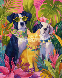 Diamond Painting - Trio Tropicale