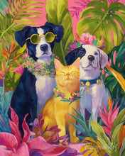 Carica l'immagine nel visualizzatore di Gallery, Diamond Painting - Trio Tropicale