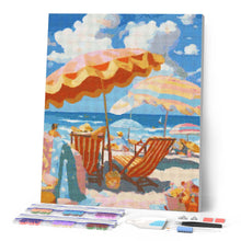 Carica l'immagine nel visualizzatore di Gallery, Diamond Painting - Spiaggia color Pastello