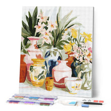 Carica l'immagine nel visualizzatore di Gallery, Diamond Painting - Ceramiche e Fiori