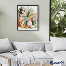 Carica l&#39;immagine nel visualizzatore di Gallery, Diamond Painting - Ceramiche e Fiori