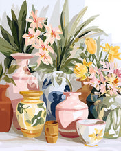 Carica l&#39;immagine nel visualizzatore di Gallery, Diamond Painting - Ceramiche e Fiori