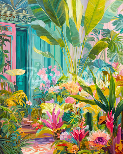 Diamond Painting - Porta Tropicale