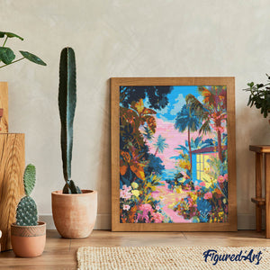 Diamond Painting - Giardino Tropicale