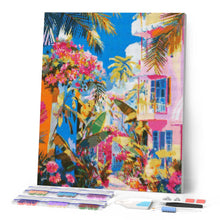 Carica l'immagine nel visualizzatore di Gallery, Diamond Painting - Quartiere Tropicale