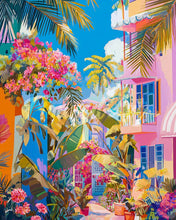 Carica l&#39;immagine nel visualizzatore di Gallery, Diamond Painting - Quartiere Tropicale