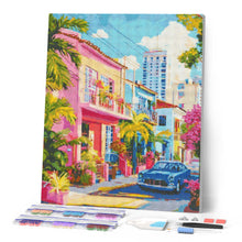Carica l'immagine nel visualizzatore di Gallery, Diamond Painting - Strada Colorata