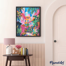 Carica l&#39;immagine nel visualizzatore di Gallery, Diamond Painting - Quartiere Colorato