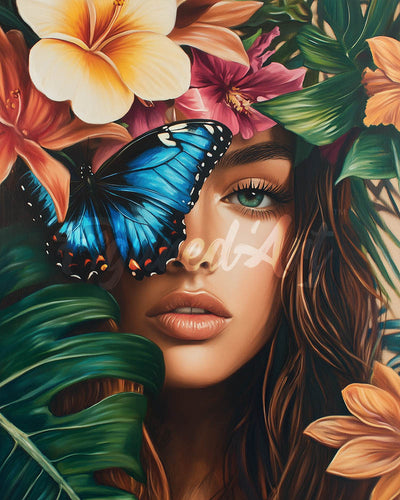 Diamond Painting - Bellezza tropicale