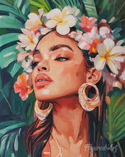 Carica l'immagine nel visualizzatore di Gallery, Diamond Painting - Regina dell'isola