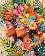 Carica l'immagine nel visualizzatore di Gallery, Diamond Painting - Sorelle tropicali