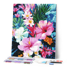 Carica l'immagine nel visualizzatore di Gallery, Diamond Painting - Giardino di ibisco