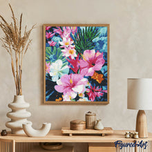 Carica l'immagine nel visualizzatore di Gallery, Diamond Painting - Giardino di ibisco