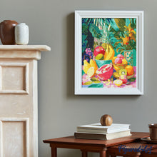 Carica l'immagine nel visualizzatore di Gallery, Diamond Painting - Cesto di frutta tropicale