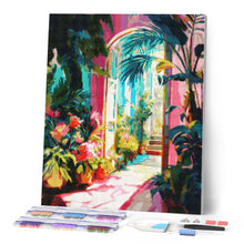 Carica l'immagine nel visualizzatore di Gallery, Diamond Painting - Arco sul giardino