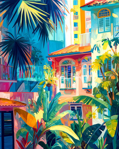 Diamond Painting - Giungla urbana