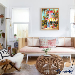 Diamond Painting - Fioraio tropicale