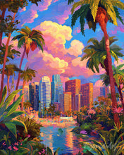 Carica l'immagine nel visualizzatore di Gallery, Diamond Painting - La giungla incontra la città