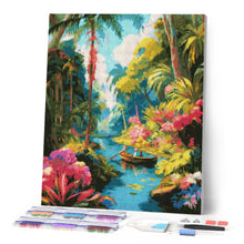 Carica l'immagine nel visualizzatore di Gallery, Diamond Painting - Gita in barca tropicale