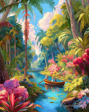Carica l'immagine nel visualizzatore di Gallery, Diamond Painting - Gita in barca tropicale