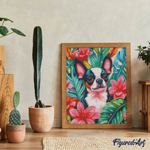 Carica l'immagine nel visualizzatore di Gallery, Diamond Painting - Cucciolo tropicale
