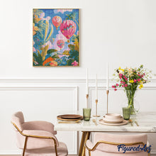 Carica l&#39;immagine nel visualizzatore di Gallery, Diamond Painting - Mongolfiere tropicali
