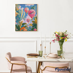 Diamond Painting - Mongolfiere tropicali