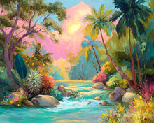Carica l'immagine nel visualizzatore di Gallery, Diamond Painting - Ruscello tropicale