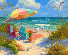 Carica l'immagine nel visualizzatore di Gallery, Diamond Painting - Estate in riva al mare