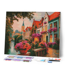 Carica l'immagine nel visualizzatore di Gallery, Diamond Painting - Case sul Canale