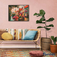 Carica l&#39;immagine nel visualizzatore di Gallery, Diamond Painting - Case sul Canale