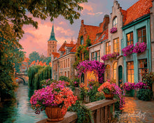 Carica l'immagine nel visualizzatore di Gallery, Diamond Painting - Case sul Canale