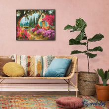 Carica l&#39;immagine nel visualizzatore di Gallery, Diamond Painting - Vivace Giardino Fiorito