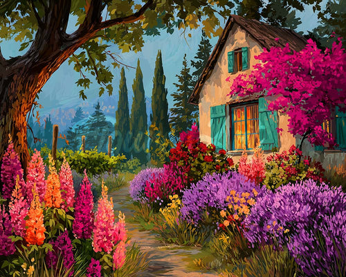 Diamond Painting - Vivace Giardino Fiorito