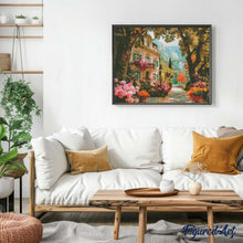 Carica l&#39;immagine nel visualizzatore di Gallery, Diamond Painting - Villa Fiorita sul Lago
