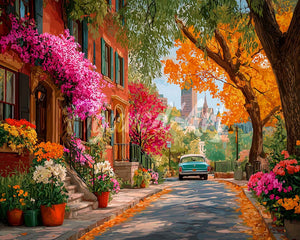 Diamond Painting - Viale Fiorito