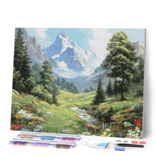 Carica l'immagine nel visualizzatore di Gallery, Diamond Painting - Torrente del Ghiacciaio