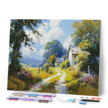 Carica l'immagine nel visualizzatore di Gallery, Diamond Painting - Sentiero di Campagna in Fiore