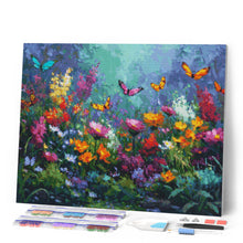 Carica l'immagine nel visualizzatore di Gallery, Diamond Painting - Giardino delle Farfalle Colorate