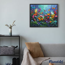 Carica l&#39;immagine nel visualizzatore di Gallery, Diamond Painting - Giardino delle Farfalle Colorate