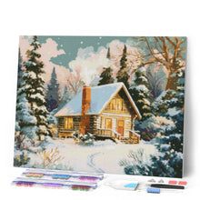 Carica l'immagine nel visualizzatore di Gallery, Diamond Painting - Casetta Invernale