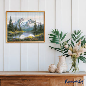 Diamond Painting - Lago Alpino 2