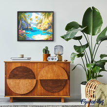 Carica l&#39;immagine nel visualizzatore di Gallery, Diamond Painting - La Baia Fiorita