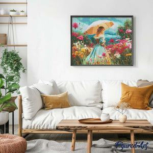 Diamond Painting - Signora dei Fiori di Campo