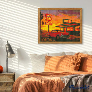 Diamond Painting - Sosta e Auto d’Epoca