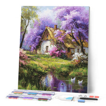 Carica l'immagine nel visualizzatore di Gallery, Diamond Painting - Cottage Jacaranda