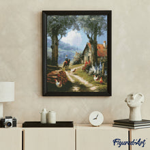 Carica l&#39;immagine nel visualizzatore di Gallery, Diamond Painting - Vita Rurale in Fattoria