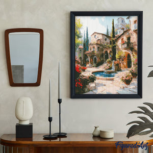 Diamond Painting - Villa Mediterranea