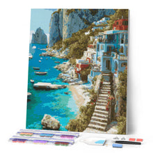 Carica l'immagine nel visualizzatore di Gallery, Diamond Painting - Paradiso sulla Scogliera