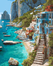 Carica l&#39;immagine nel visualizzatore di Gallery, Diamond Painting - Paradiso sulla Scogliera